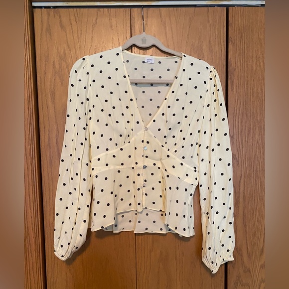 ARITZIA Babydoll Blouse - Picture 2 of 3